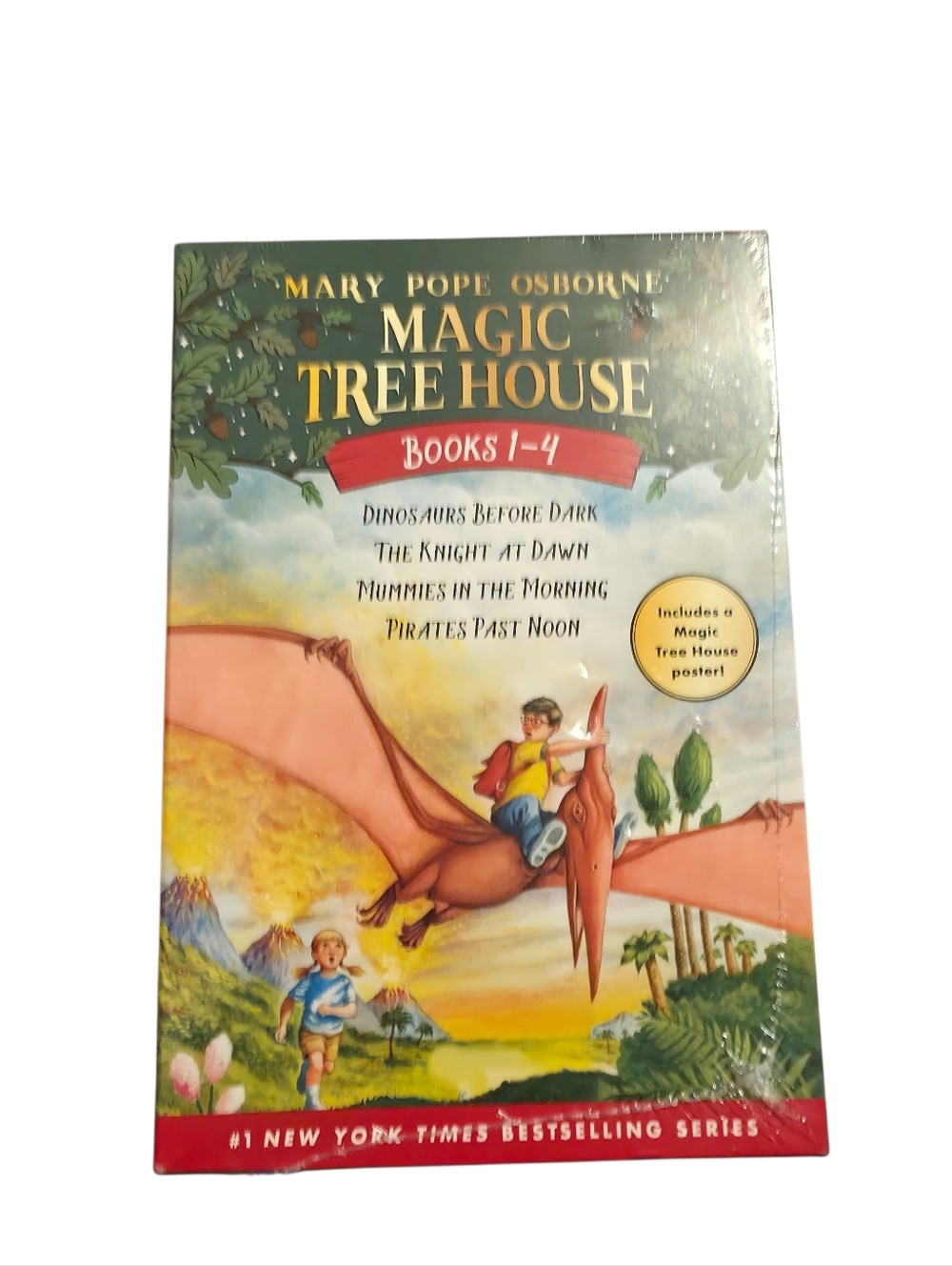 Magic Tree House Books 1-4 Boxed Set Mary Pope Osborne SEALED Brand New Dinosaur